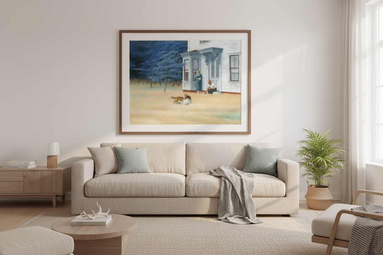 Cape Cod Evening (1939) by Edward Hopper – Collector’s Edition