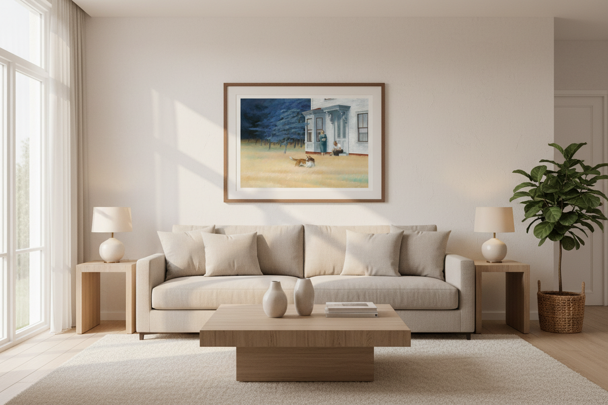 Cape Cod Evening (1939) by Edward Hopper – Collector’s Edition