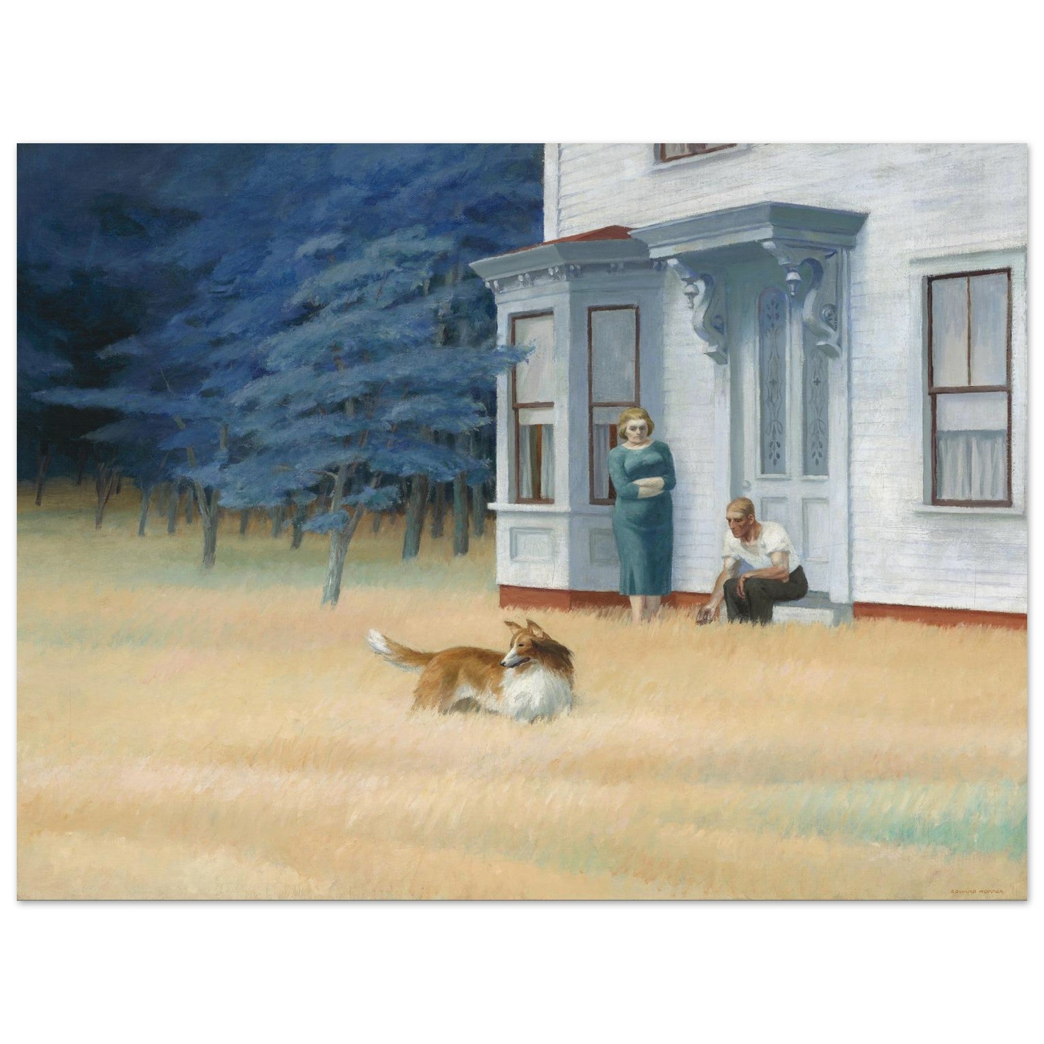 特別額装品/Cape Cod Evening 1939（エドワード ホッパー Cape Cod Evening (1939) by Edward Hopper – Collector's Edition