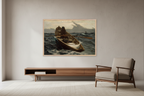 The Fog Warning (1885) by Winslow Homer – Collector’s Edition Print